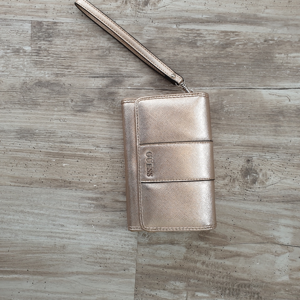 Guess Pink Clutch Purse